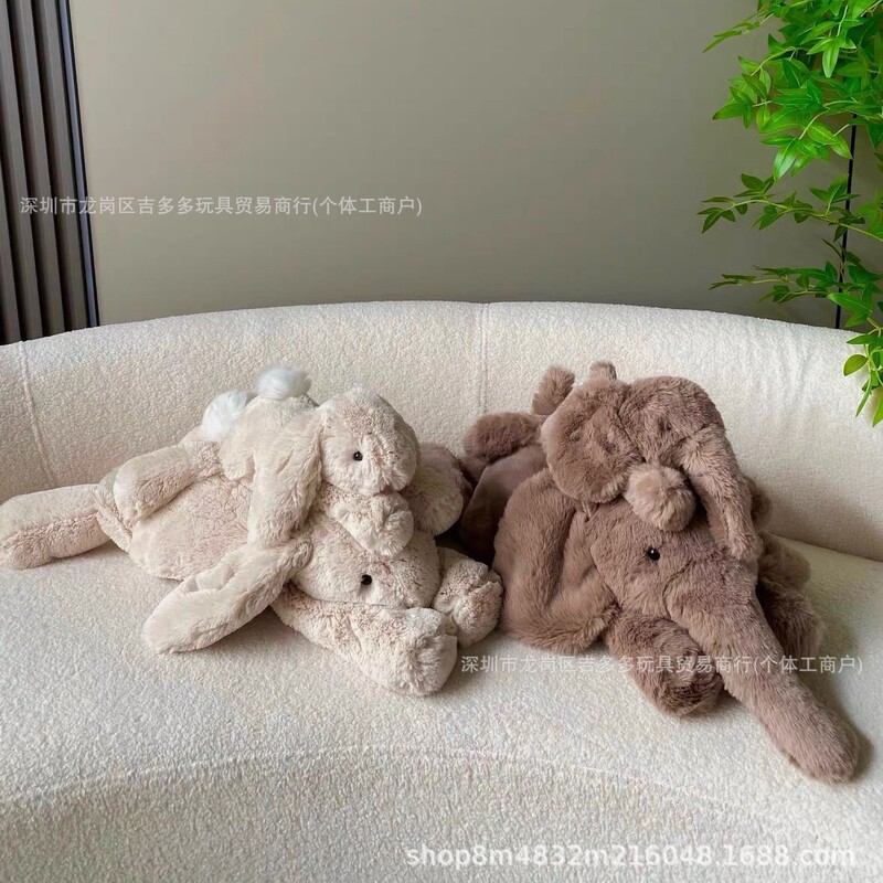 Fun Smagi Rabbit & Elephant & Lion & Monkey & Panda Tiny Bear Little Fox Hippo Plush Toy