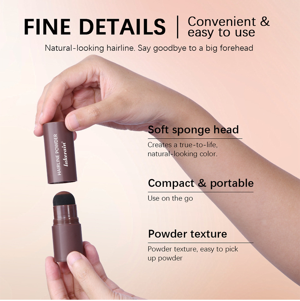 Lakerain Hairline Powder Filling, modifying, Contouring and Shadow Powder Hairline Powder Stick undefined