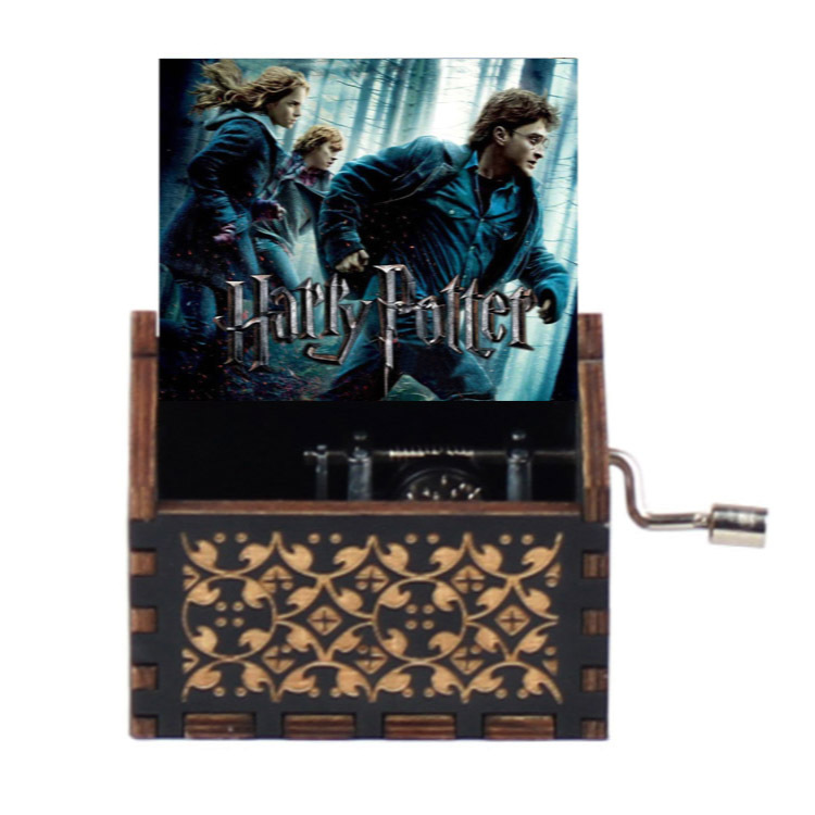 源工場ハリーポッターハイドウェイ手揺れ木製オルゴールミニオルゴールクリエイティブ誕生日プレゼント
