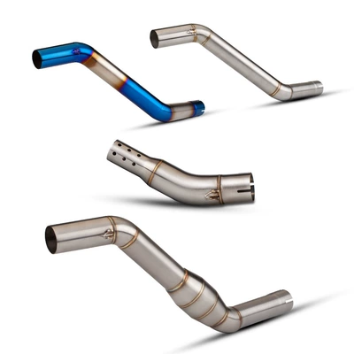 modified middle exhaust pipe muffler | Exhaust pipe