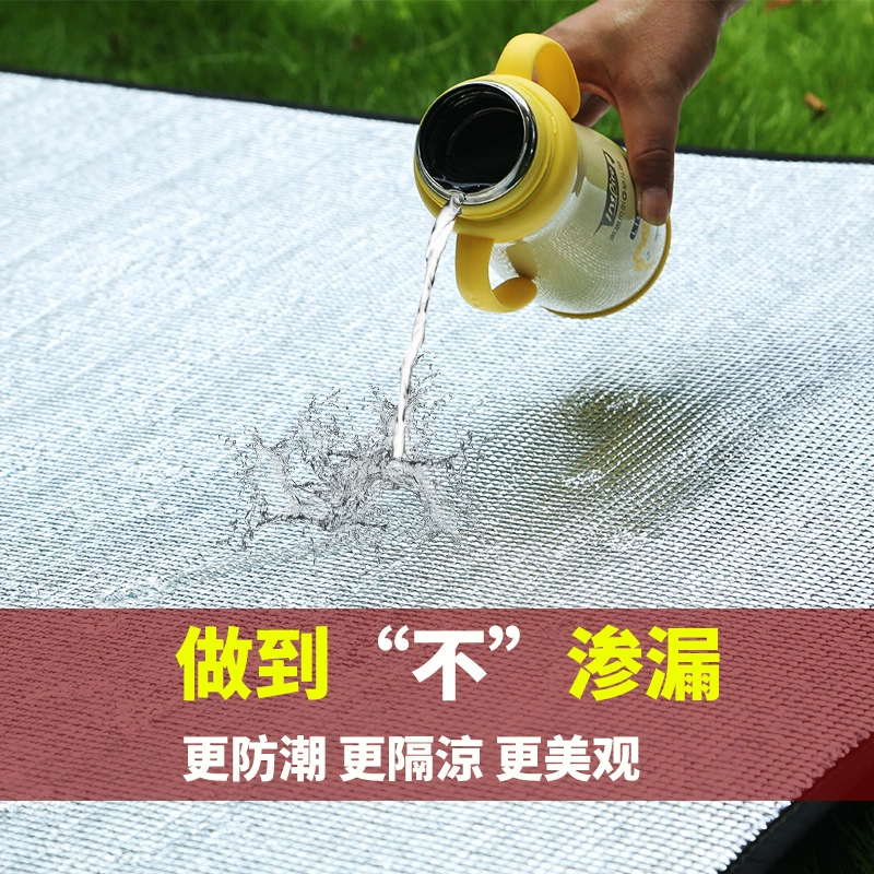 Double-sided handheld beach tent for camping, travel carpet for double, increased thickness