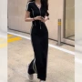 新款条纹气质夏季套装