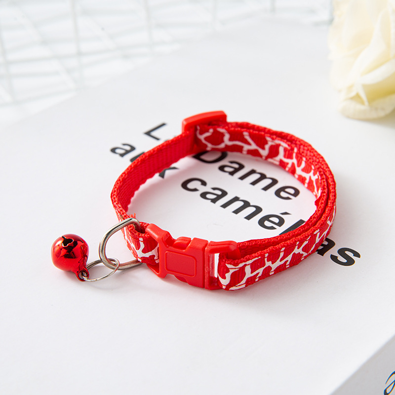 Mesh 1.0 collar de campana pegado mascota perro gato collar gran cantidad de stock