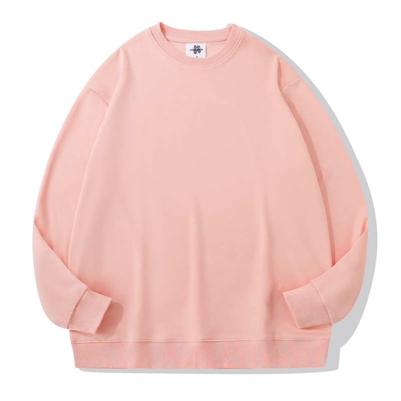 Primavera y otoño servicio de catering ropa de trabajo personalizada LOGO cuello redondo algodón suéter café tienda de té de leche chaqueta bordada