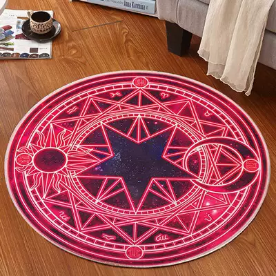 Avtomobil döşəmə paspasları | Living Room Wheelchair Hanging - magic-circle-starry-sky-6060-second-generation-diatom-mud
