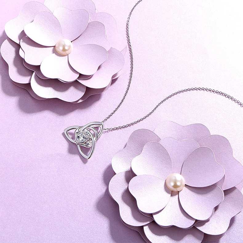 1 Piece Quantity Daily Occasion 925 Sterling Silver Celtic Knot Heart Shape