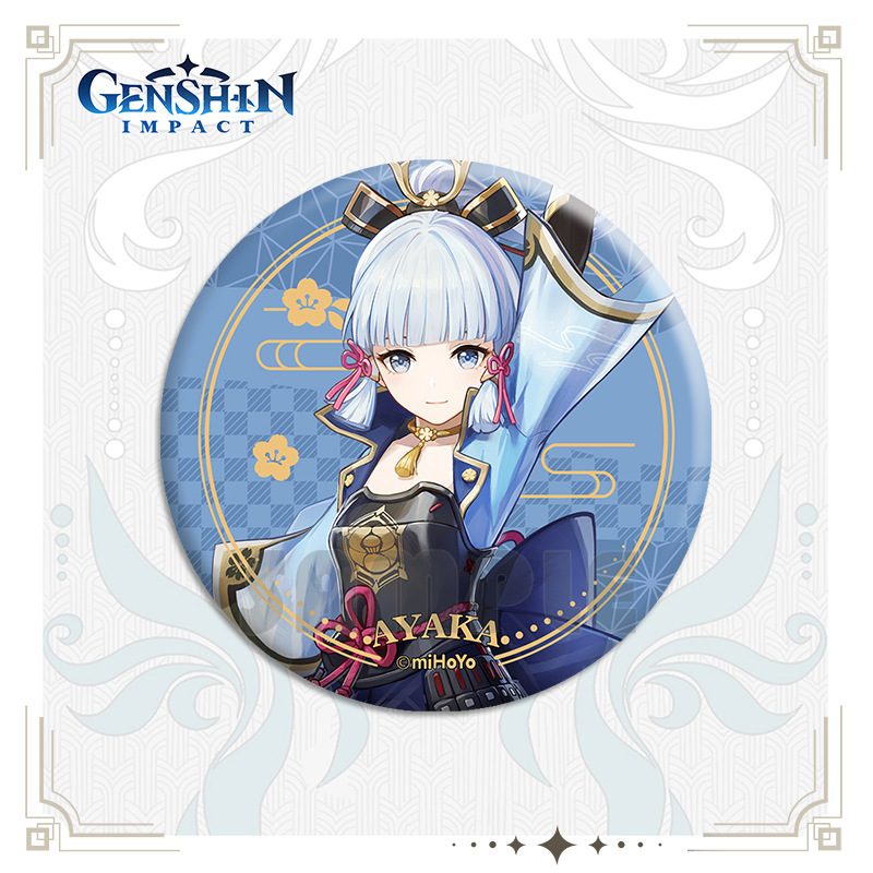 二次元谷子馬威カシテラリ雷電将軍ルイサンフニーナゲーム周辺バッジ卸売新|undefined