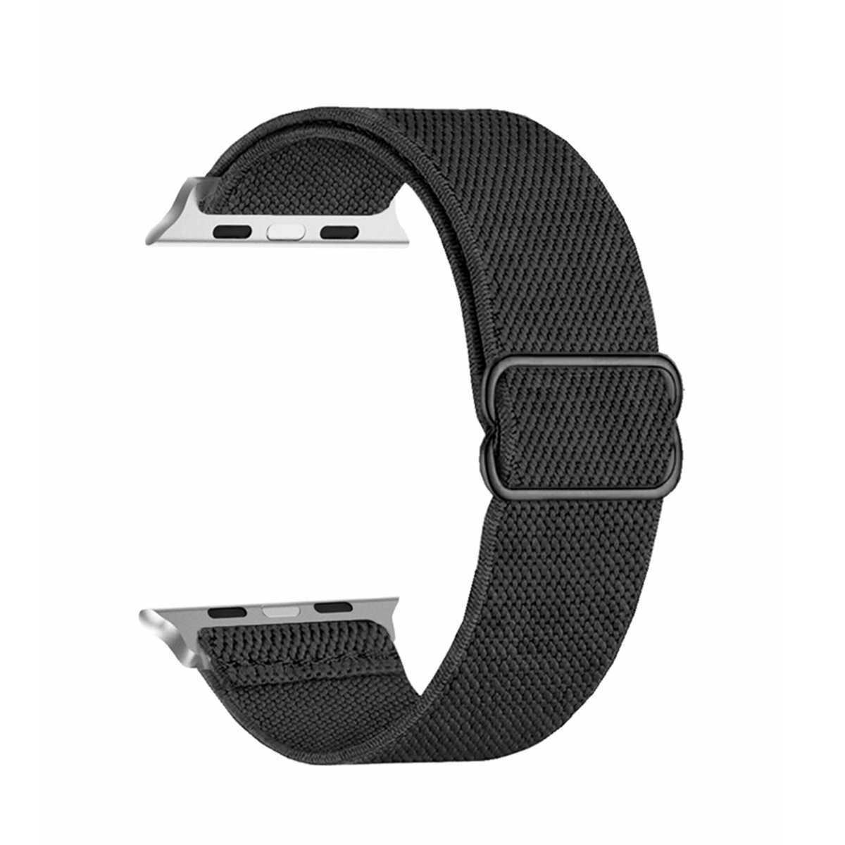适用苹果S8手表表带pple watchUltra 2弹力带金属头iwatch 尼龙带