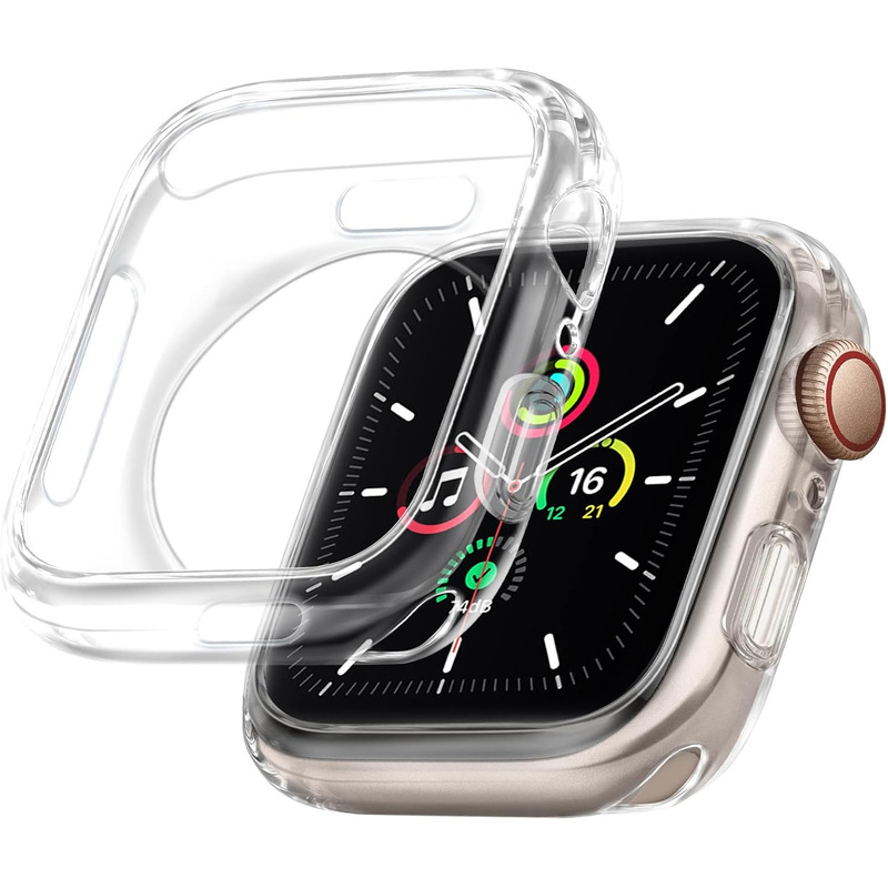 Suitable for Apple Watch Series 12, TPU hollowed-out round-hole protective case, iwatch12 case Suitable for Apple Watch Series 12, TPU hollowed-out round-hole protective case, iwatch12 case