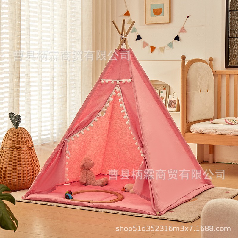 Nueva carpa interior para niños, esquina de jardín de infantes, juego de casa, castillo pequeño, juego para niños, tienda de decoración de casa pequeña