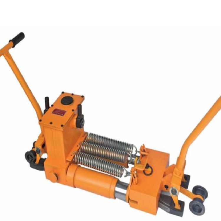 En stock ajustador hidráulico de la costura del carril operación simple