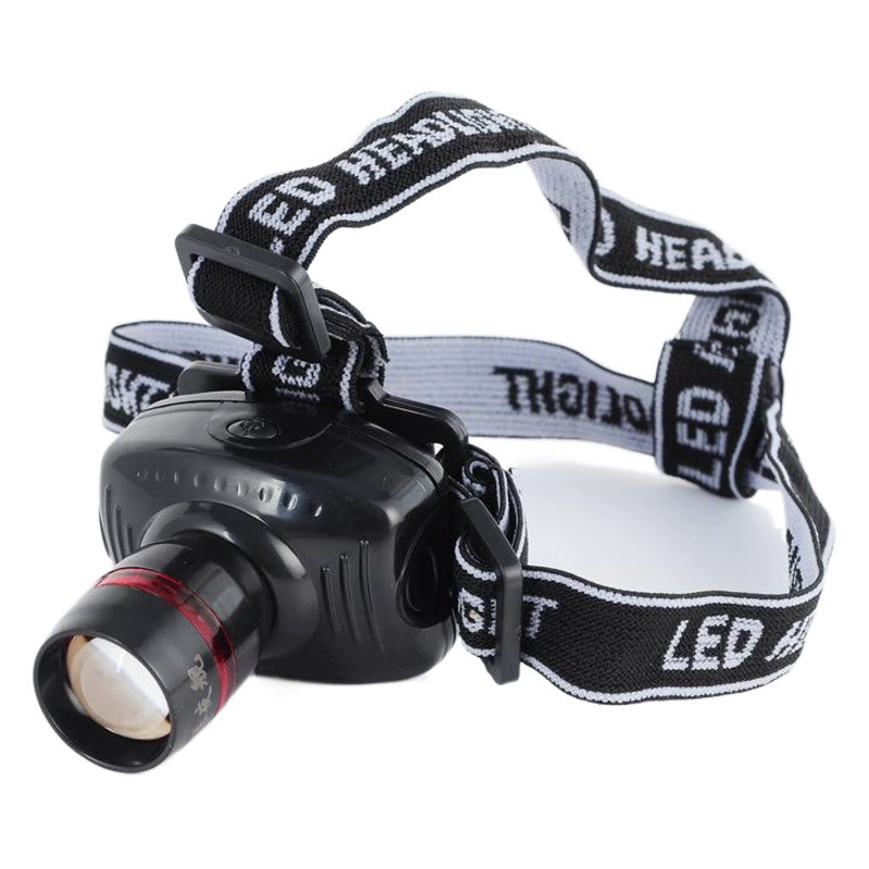 Мощная Фара 3 Вт, трехступенчатая сильная световая фара, телескопический зум, рыболовная фара, рыболовная фара, кемпинг, прожектор