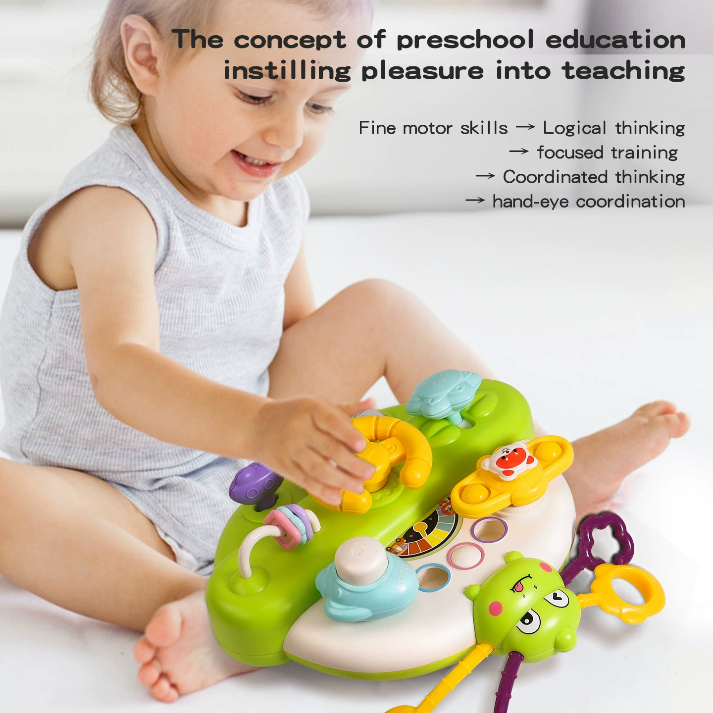 (Cross-border trading), cognitive universal steering wheel, children's toy