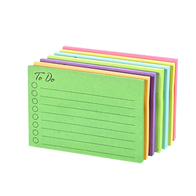 День и дневной цвет Ins wind high -level sense of convenience and sticky sticky stick N times the student stationery can tear the message to sign the book