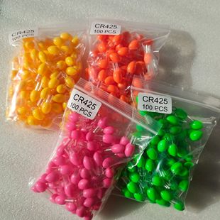 Manufacturer Customized Fishing Gear Accessories Night Fishing Floating Tail Light Digital Light-Emitting Head Thick Head Eye-Catching Bean Digital Luminous Stick