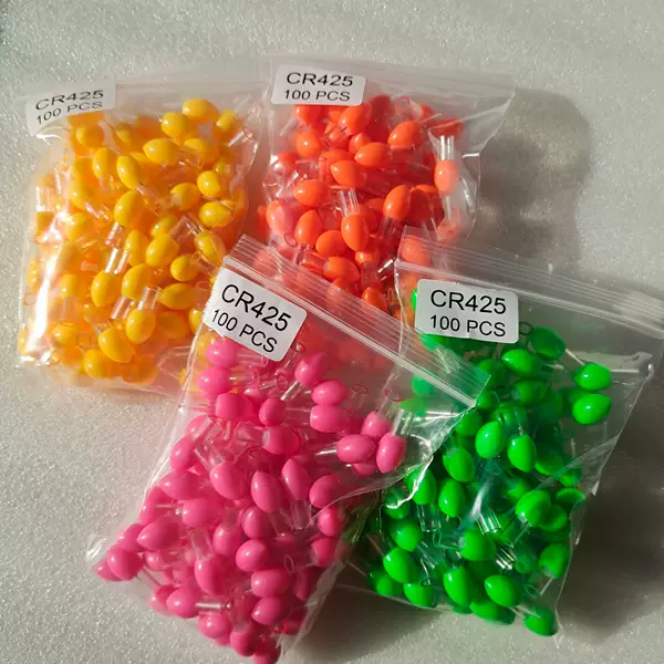 Manufacturer Customized Fishing Gear Accessories Night Fishing Floating Tail Light Digital Light-Emitting Head Thick Head Eye-Catching Bean Digital Luminous Stick