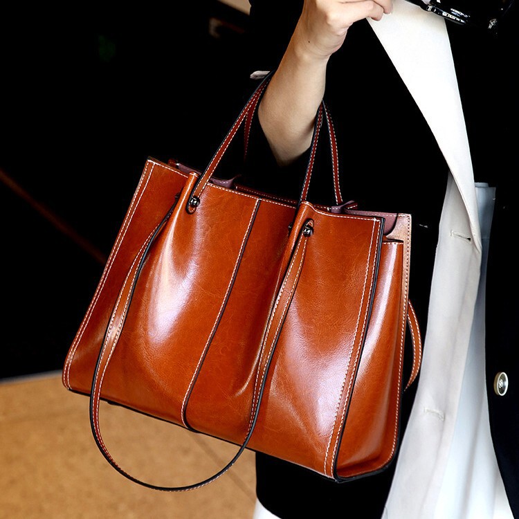 Vintage foreign trade 2026 hot-selling fashion versatile large-capacity women's tote bag, shoulder bag, versatile underarm handbag Vintage foreign trade 2026 hot-selling fashion versatile large-capacity women's tote bag, shoulder bag, versatile underarm handbag
