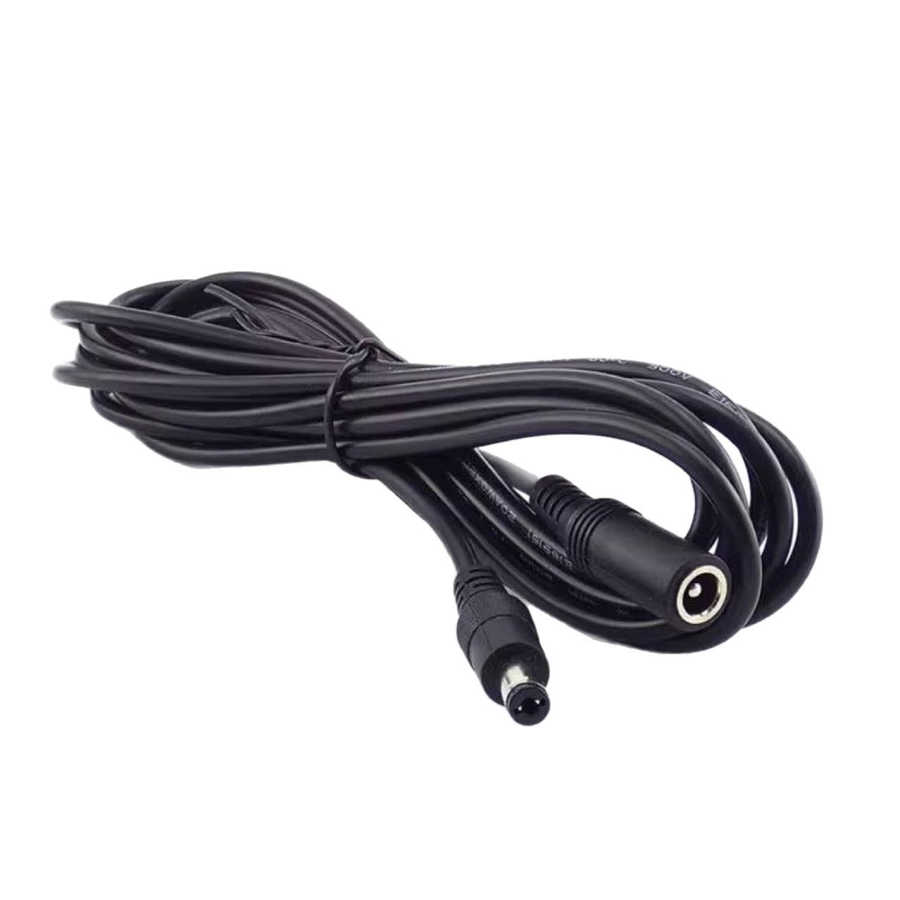 Cable de CC 5.5 * 2.1 cable de carga masculino y femenino de un solo cabezal cable de conexión de agujero redondo de cobre puro cable de monitoreo de extensión de cable de alimentación de CC