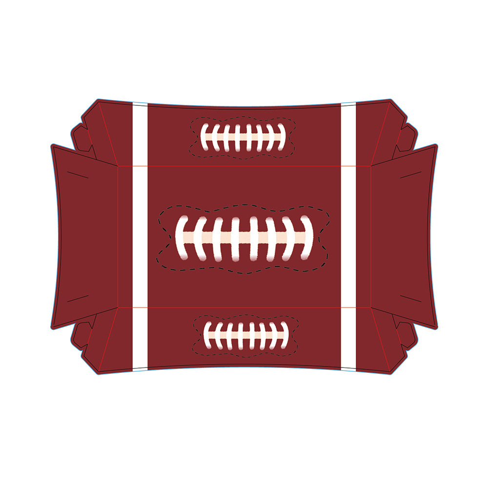 Super Bowl rugby fútbol americano fiesta de cumpleaños de los niños vajilla Placa de papel mantel decoración suministros del partido