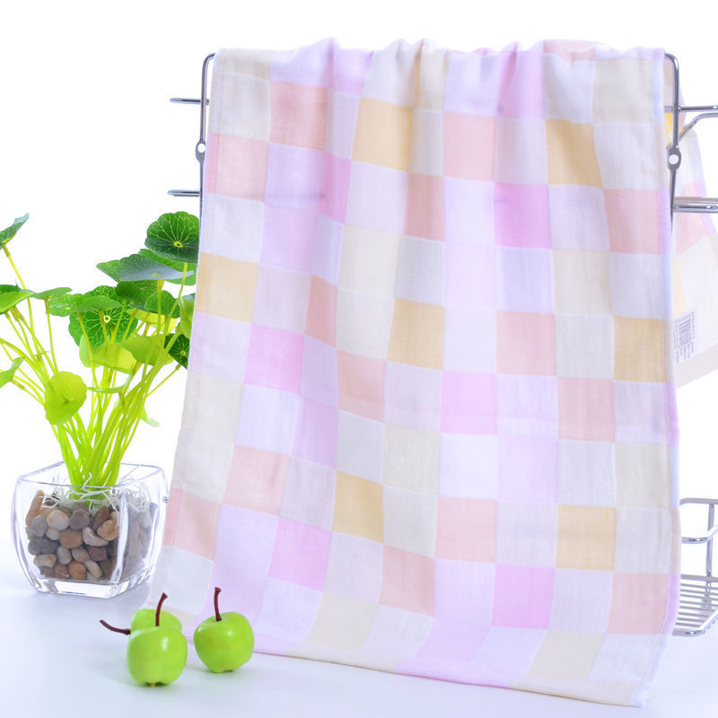 double-deck Gauze towel Thin section household Wash one's face Washcloth adult soft water uptake Quick drying Barren