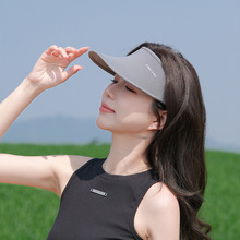 轻便卷卷帽防紫外线户外遮阳帽子时尚新款女防晒帽冰丝凉感空顶帽