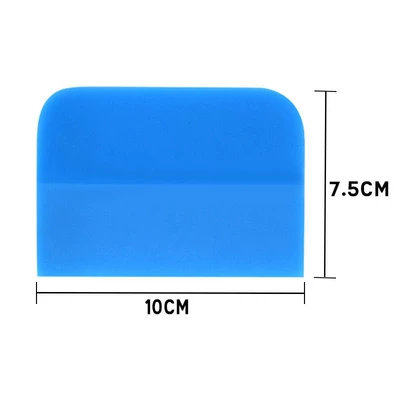 Film Glue Scraper, Other Automotive Exterior Supplies - blue-middle-scraper