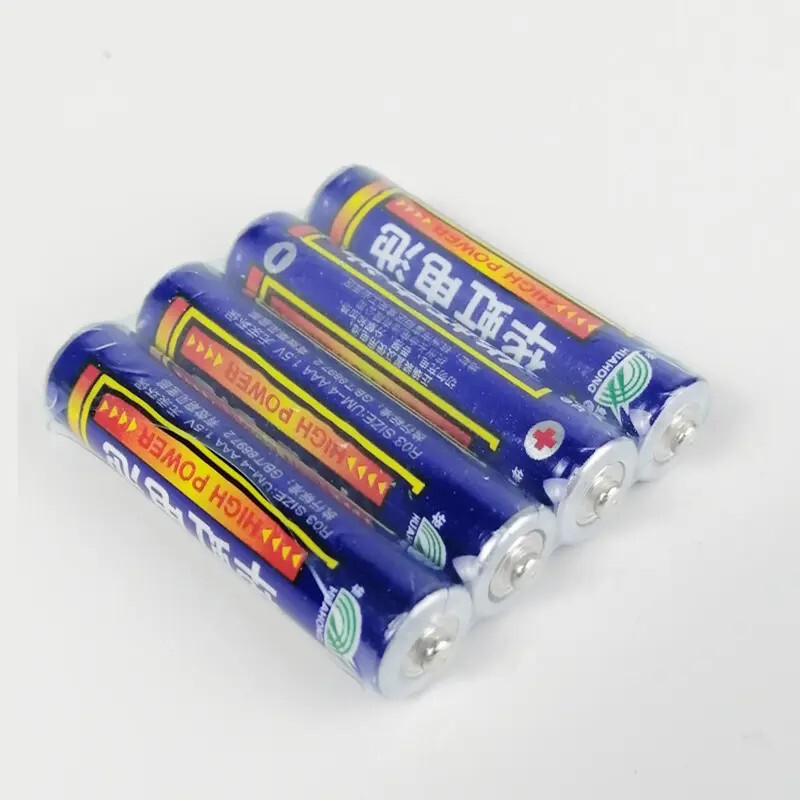 华虹碳性5号40粒电池1.5V玩具电视遥控器钟表AAA电池五7号干电池|undefined
