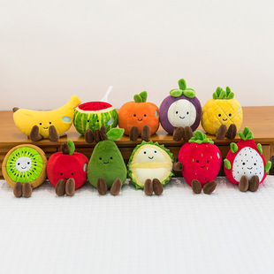 Cute simulation fruit strawberry plush toy doll doll doll creative 8 inch grab machine birthday gift