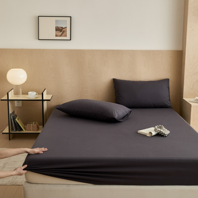 Sombrilla de cama de algodón puro pieza individual 100 algodón Simmons funda protectora de colchón todo incluido funda de cama funda de cama 2025 nuevo 3