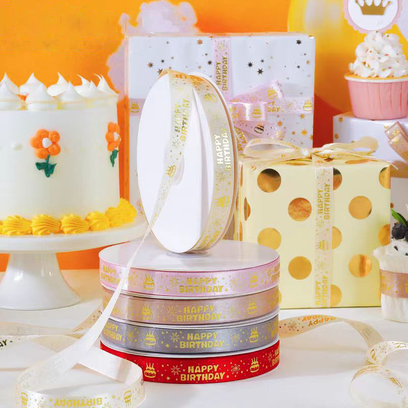 리본 꽃 밴드 베이킹 장식 리본 활 넥타이를 포장하는 생일 리본 케이크 상자