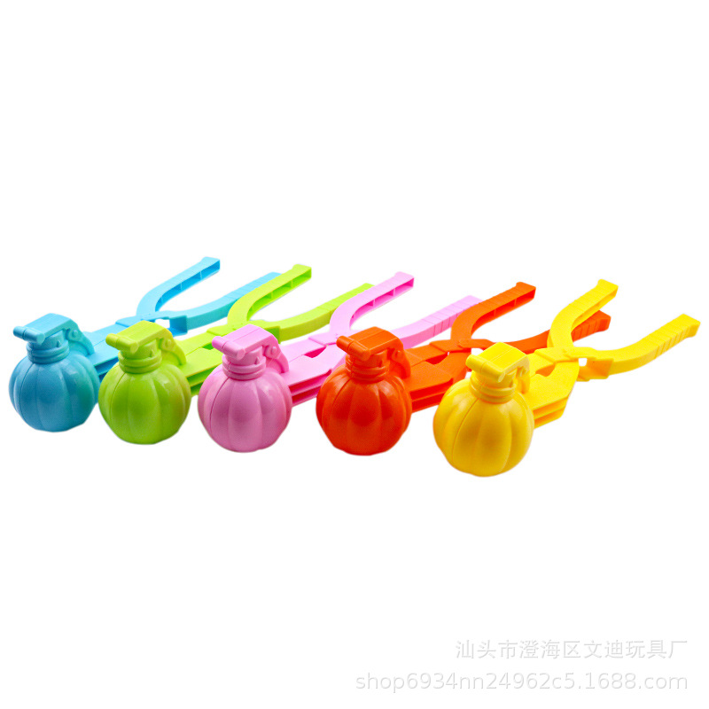 Juguetes de bola de nieve para niños, pelotas de nieve, juguetes de nieve, pinzas de pato, herramientas de muñeco de nieve al aire libre de invierno