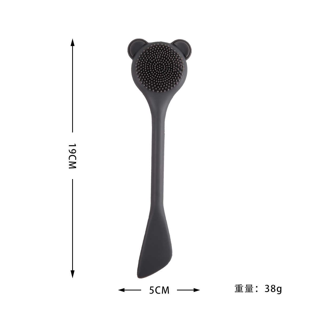 Cepillo de silicona suave transfronterizo tipo cepillo de lavado de cara desmaquillador de espinillas herramienta de limpieza herramienta de belleza portátil