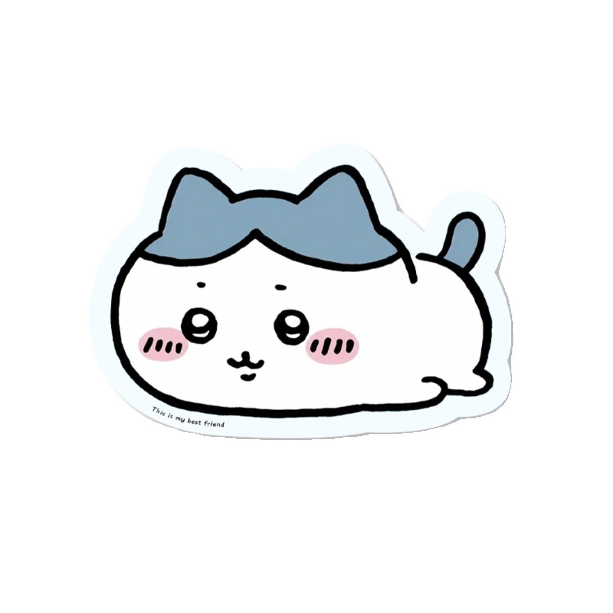 Pad de ratón resistente al agua Chiikawa Usaki pequeño ocho Jiyi dibujos animados de forma extraña adorable estera de escritorio pequeña