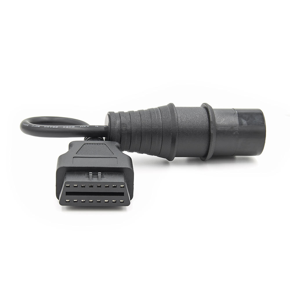 Truck Cable Truck Obd Adapter Cable for Iveco 30Pin Male to Obd2 16Pin