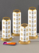 A立式多插位插线板多功能家用排插带线多用塔式立体多孔扦插座6层