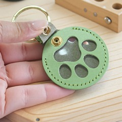 在庫ありの売れ筋の新しいペット記念キーホルダーペットの毛収集記念ペンダントクリエイティブ猫の爪ペンダント