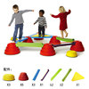 Denmark Gonge Sensory Construction Island Advanced 17 -piece Passion Balancing Sensory Sensory Training Elastic Bridge Bridge