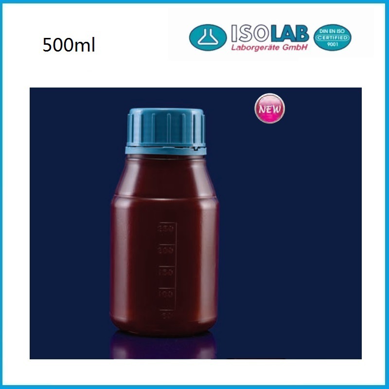 500ml已灭菌棕色塑料瓶 061.18.500 ISOLAB品牌