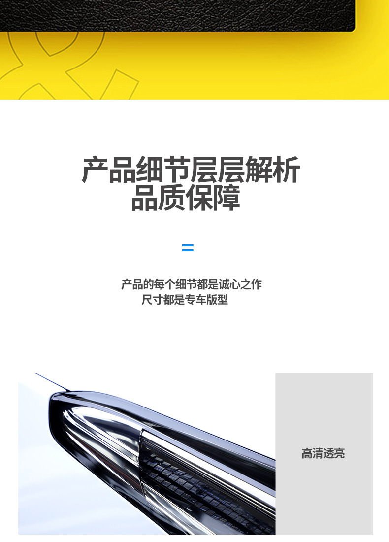Suitable for Cadillac Atslxt4 Xt5 Xt6 Ct6 Blackened Headlight Film Tpu Taillight Protective Film Transparent Film