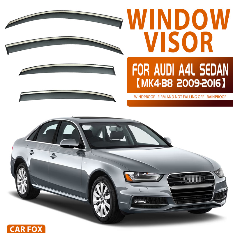 Suitable for Audi A4L Rainproof Spoiler Sunshade Version Audi A4L Window Visor