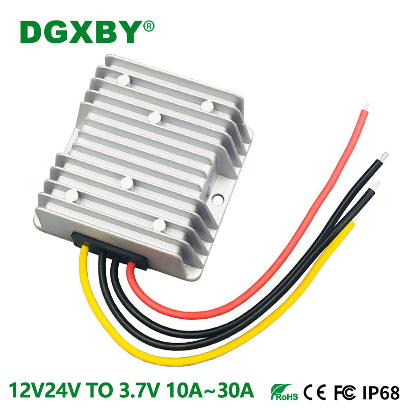 12V24V转3.7V10A20A30A降压电源模块12V变3.7V车载直流电源转换器