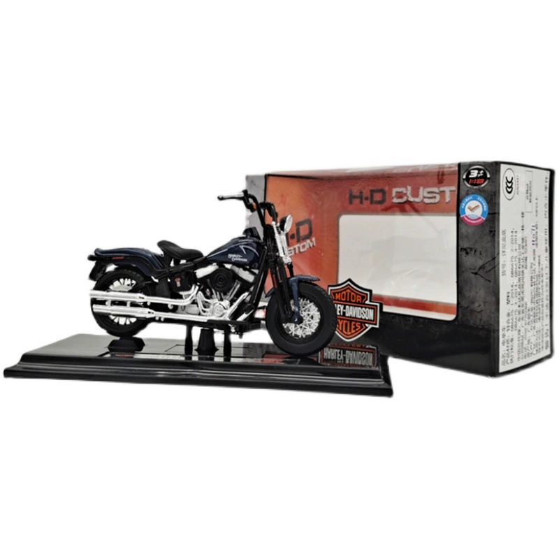 Harley Davidson, реалистичная модель автомобиля, масштаб 1:18
