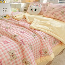 空调被夏凉被春秋被夏季被子宿舍学生单双人儿童四季通用被褥被芯