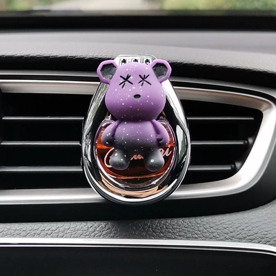 Car Accessories Ornaments Lasting Light – Car Perfume Aromatherapy - cologne-purple-violent-bear