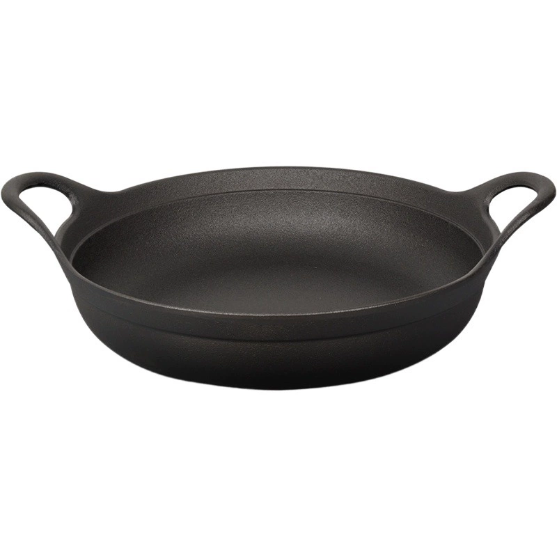 Оптовая экспорт японской сковороды невыпуклая Сковорода чугунная сковорода без покрытия антипригарная сковорода из чугуна винтажная