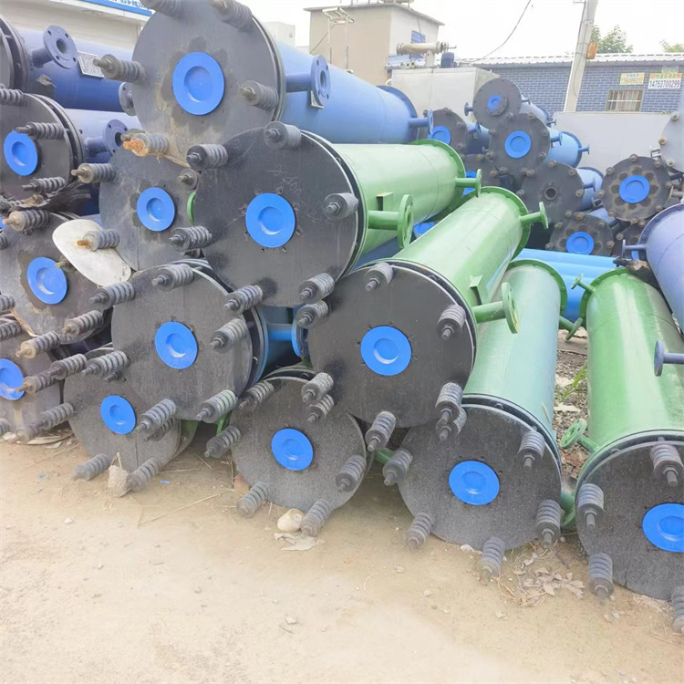 二手石墨烯冷凝器 工业换热设备 石油化工降温冷却石墨喷淋式冷凝