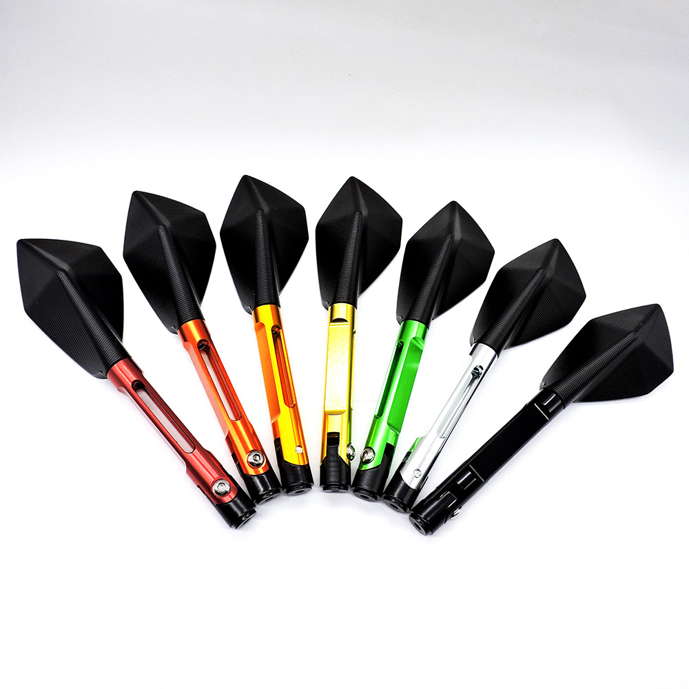 Universal Motorcycle Rearview Mirror Modification, Personalized Mirror, Side View Mirror, Reversing Aid, Cross-Border Hot Selling