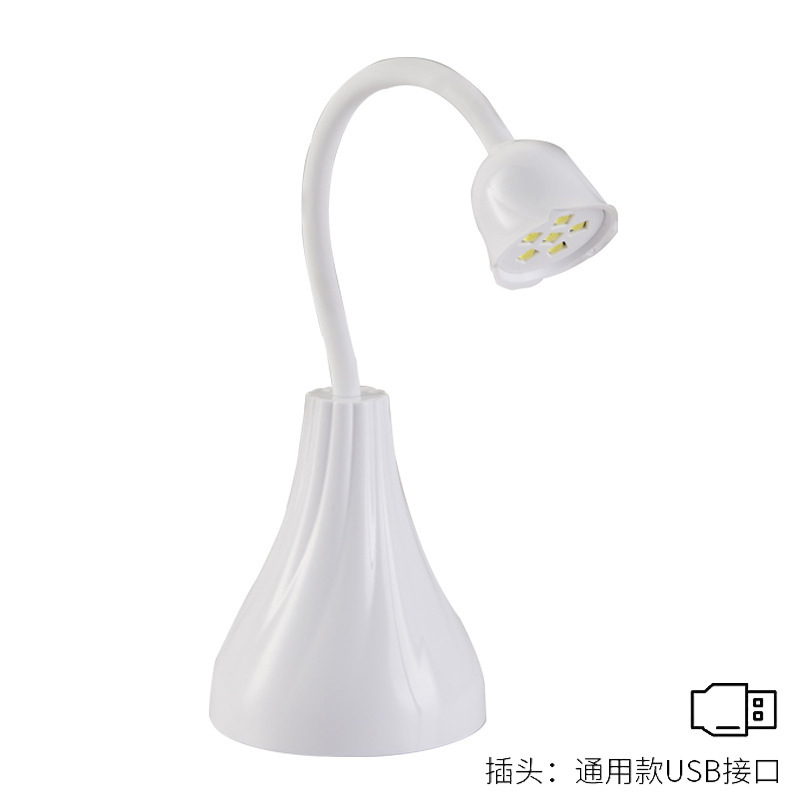 Lámpara de Uñas con Diseño de Rosa, Estilo Japonés, Recargable, Fototerapia, Portátil, Especial para Salón de Uñas, Lámpara de Curado de Gel para Esmalte de Uñas