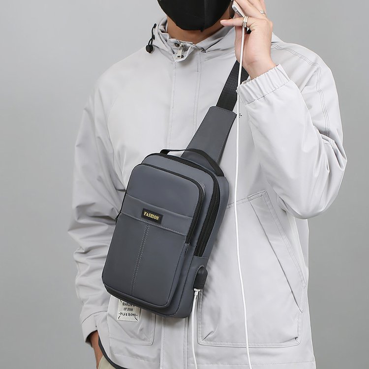 Men's Crossbody Bag Oxford Cloth Shoulder Backpack For Men_voghion.com