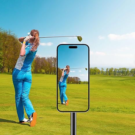 magsafe-magnetic-golf-course-mobile-phone-magnetic-stand-plug-in-stand-for-shooting-vlogs-on-muddy-grass